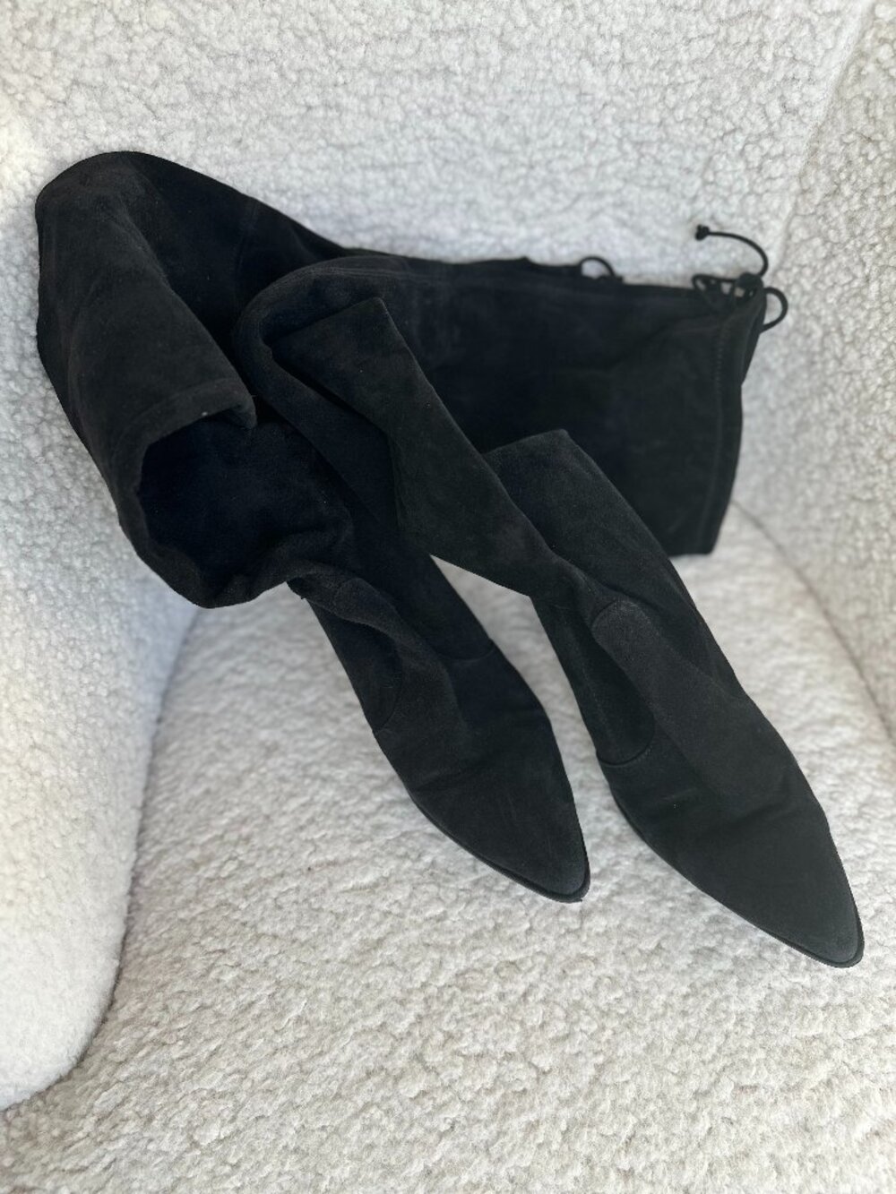 Stuart Weitzman Size 9 Over the Knee Suede Boots